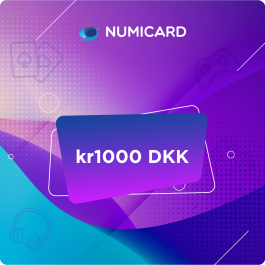 NumiCard DKK 1000