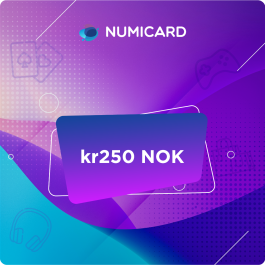 NumiCard NOK 250